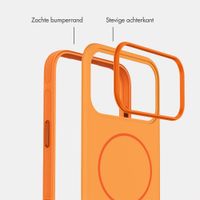 imoshion Color Backcover met Thin MagSafe Ring Apple iPhone 17 Pro - Oranje