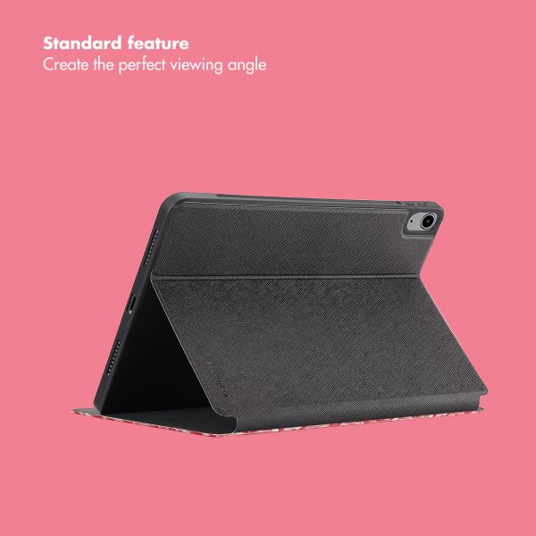 Selencia Vivid Tablet Case Apple iPad Air 11 inch (2026) M4 / (2025) M3 / (2024) M2 / Air 5 (2022) / Air 4 (2020) - Wild Spots Lipstick