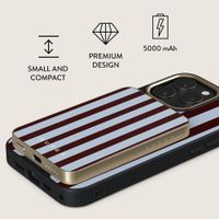 Burga Magnetic Powerbank 5,000 mAh - MagSafe and Qi2 - Offline / Gold
