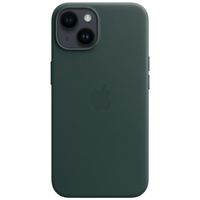 Apple Leather Back Cover with MagSafe Apple iPhone 14 - Forest Green