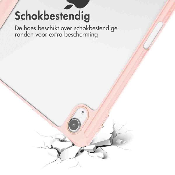 imoshion Trifold Hardcase Bookcase Apple iPad Air 11 inch (2025) M3 / (2024) M2 / Air 5 (2022) / Air 4 (2020) - Roze