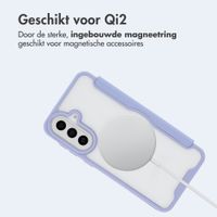 imoshion Transparante Bookcase met MagSafe Samsung Galaxy A57 (5G) - Lila