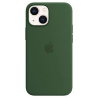 Apple Silicone Backcover MagSafe Apple iPhone 13 Mini - Groen