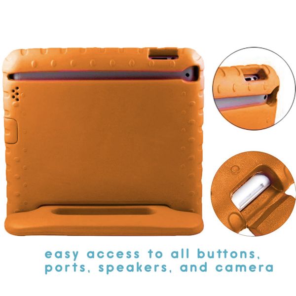 imoshion Kidsproof Backcover met handvat iPad 4 (2012) 9.7 inch / 3 (2012) 9.7 inch / 2 (2011) 9.7 inch - Oranje