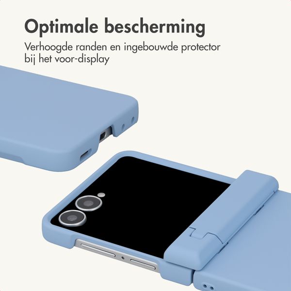 imoshion Color Backcover met Stand Samsung Galaxy Z Flip 8 - Lichtblauw