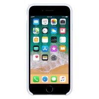Apple Silicone Backcover Apple iPhone SE (2022 / 2020) / 8 / 7 - Sky Blue