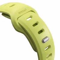 Nomad Tempo siliconen band Apple Watch Series 1 - 9 / SE (38/40/41 mm) | Series 10 / 11 (42 mm) - Lime