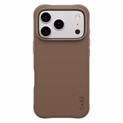 CARE by PanzerGlass Fashionable Case Samba met MagSafe Apple iPhone 17 Pro - Espresso Brown