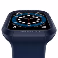 Spigen Rugged Armor™ Case voor de Apple Watch Series 4-6 / SE - 44 mm - Blauw