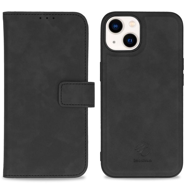 imoshion Uitneembare 2-in-1 Luxe Bookcase Apple iPhone 14 - Zwart