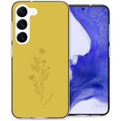 imoshion Design hoesje Samsung Galaxy S23 Plus - Floral Lime