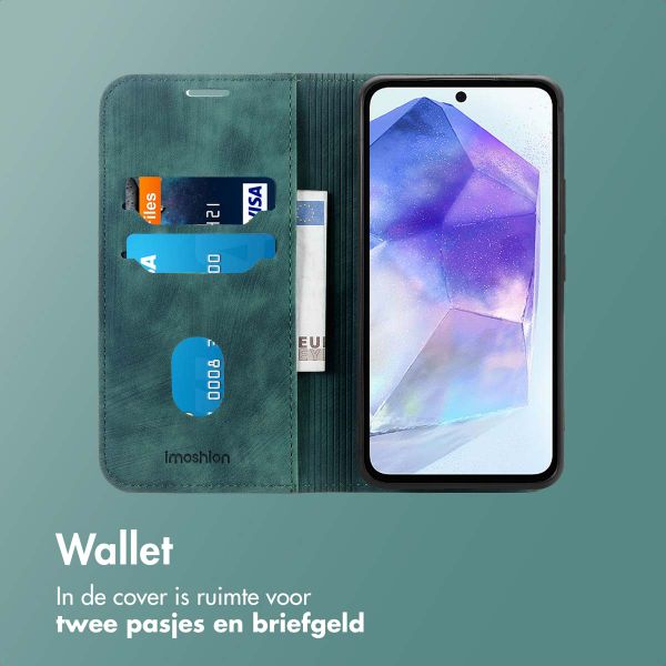 imoshion Slim Bookcase Samsung Galaxy A35 - Groen