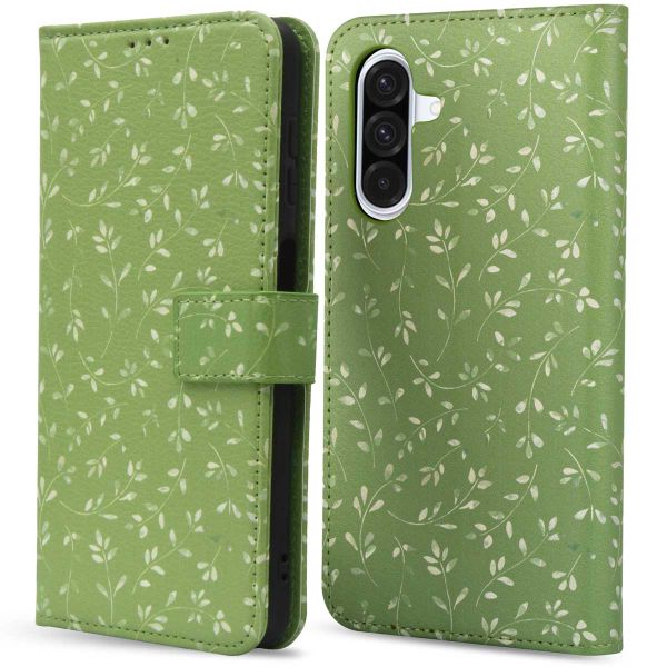 imoshion Design Bookcase Samsung Galaxy A36 - Green Flowers