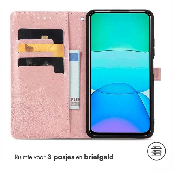 imoshion Mandala Bookcase Xiaomi Redmi 13 4G - Rosé Goud