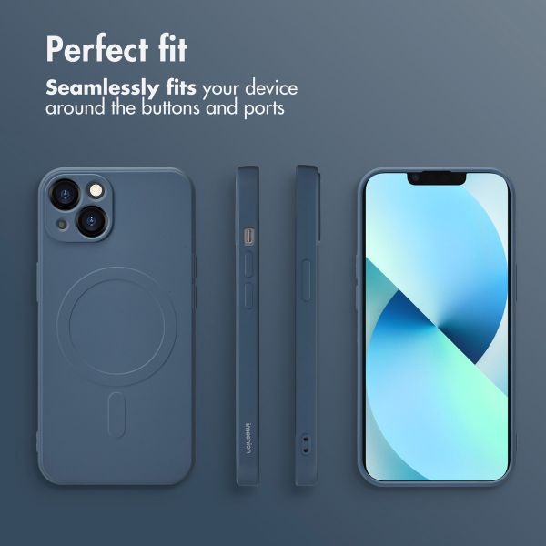 imoshion Colour Back Cover with MagSafe Apple iPhone 13 - Dark Blue