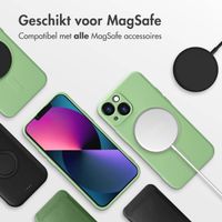 imoshion Color Backcover met MagSafe iPhone 13 Mini - Groen