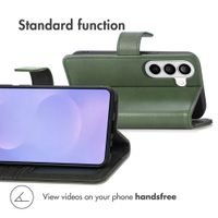 imoshion Luxury Bookcase Samsung Galaxy S26 Plus - Green