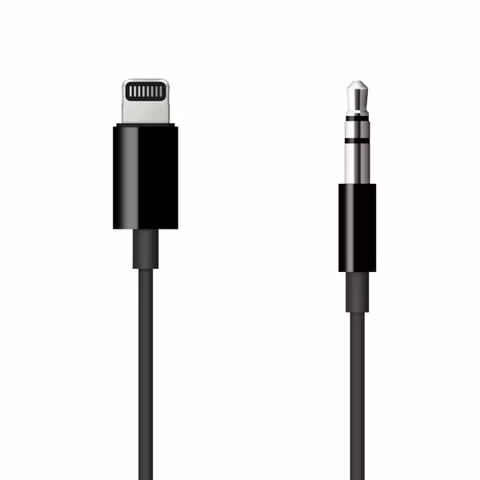 Apple Originele Lightning naar 3,5 mm Mini Jack audiokabel - 1,2 meter - Zwart