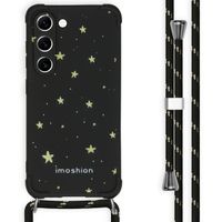 imoshion Design hoesje met koord Samsung Galaxy S23 - Sterren - Goud