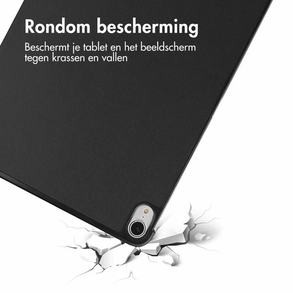 imoshion Trifold Bookcase Apple iPad Air 11 inch (2025) M3 / (2024) M2 / Air 5 (2022) / Air 4 (2020) - Zwart
