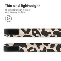 imoshion Design Trifold Bookcase Apple iPad 6 (2018) 9.7 inch / iPad 5 (2017) 9.7 inch / Air 2 (2014)/Air 1 (2013) - Leopard