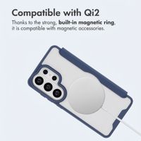 imoshion Transparent Bookcase with MagSafe Samsung Galaxy S26 Ultra - Blue