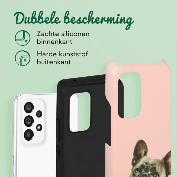 Ontwerp je eigen tough case Samsung Galaxy A53 - Wit