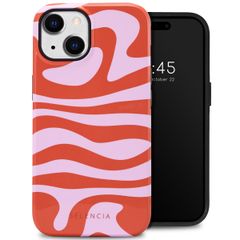 Selencia Vivid Back Cover Apple iPhone 14 - Dream Swirl Pink