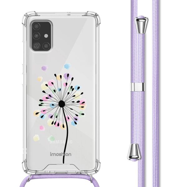 imoshion Design hoesje met koord Samsung Galaxy A51 - Sandstone Dandelion