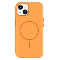 imoshion Color Backcover met Thin MagSafe Ring Apple iPhone 14 / 13 - Oranje