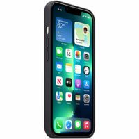 Apple Leather Backcover MagSafe Apple iPhone 13 Pro Max - Midnight