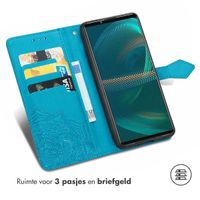 imoshion Mandala Bookcase Sony Xperia 5 IV - Turquoise