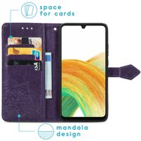 imoshion Mandala Bookcase Samsung Galaxy A13 (4G) - Paars