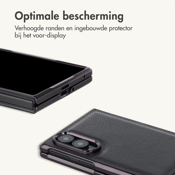 imoshion Kunstleren Backcover Samsung Galaxy Z Fold 8 - Zwart