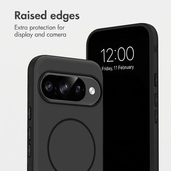 imoshion Colour Case with Thin MagSafe Ring Google Pixel 9 / 9 Pro - Black
