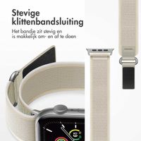 imoshion Nylon Trail bandje Apple Watch Series 1 t/m 10 / SE / Ultra (2) (44/45/46/49 mm) - Sterrenlicht