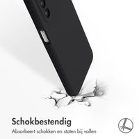 Accezz Liquid Silicone Backcover Samsung Galaxy A26 - Zwart