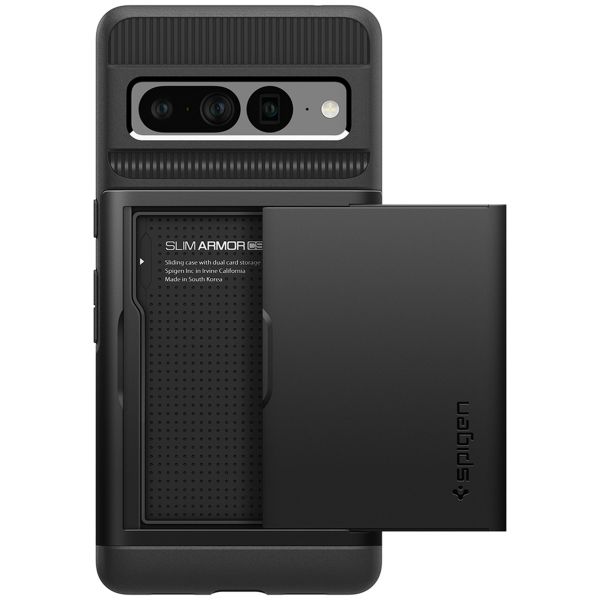 Spigen Slim Armor CS Backcover Google Pixel 7 Pro - Zwart