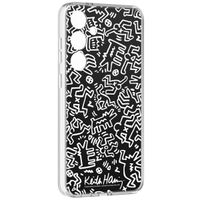 Samsung Originele Keith Haring Mono Plate Galaxy S24 Plus - Black