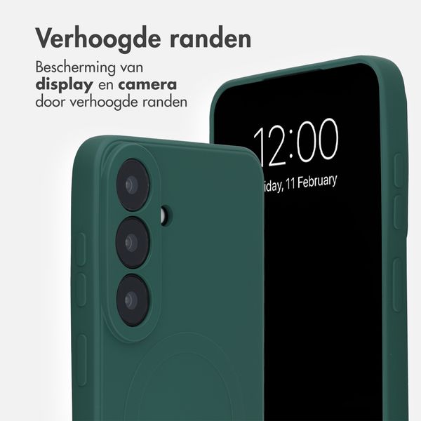 imoshion Color Backcover met MagSafe Samsung Galaxy S26 FE - Donkergroen