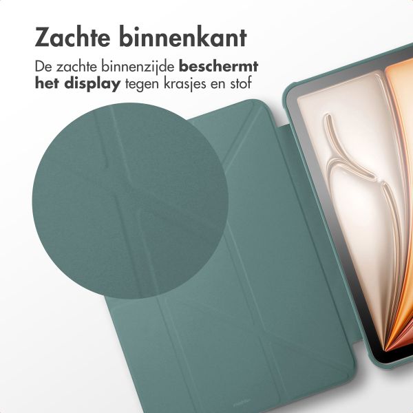 imoshion Origami Bookcase iPad 10 (2022) 10.9 inch - Donkergroen