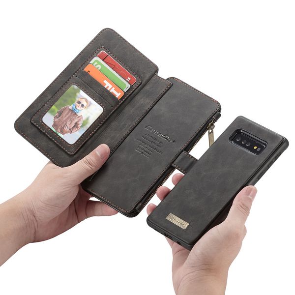 CaseMe Luxe 2 in 1 Portemonnee Bookcase Samsung Galaxy S10 Plus