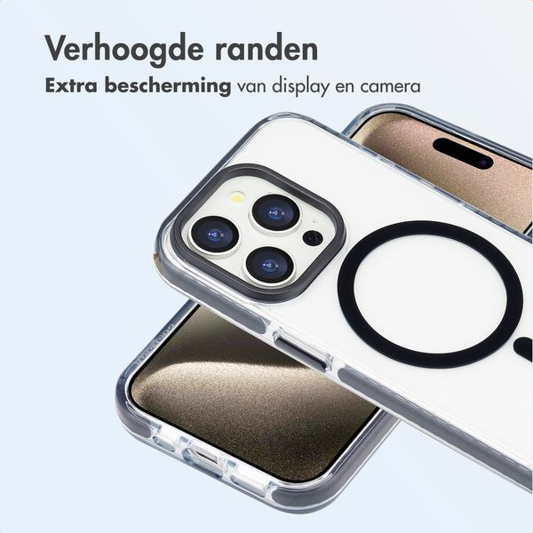 imoshion Combat MagSafe Backcover Apple iPhone 15 Pro - Zwart