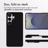 Accezz MagSafe Kevlar® Backcover Samsung Galaxy S26 Ultra - Zwart