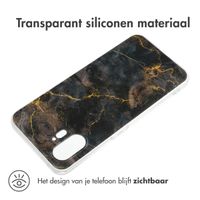 imoshion Design hoesje Nothing Phone (2) - Black Marble