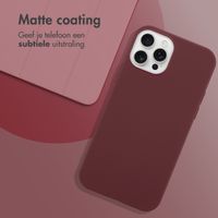 imoshion Color Backcover Apple iPhone 12 (Pro) - Wine Red