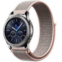imoshion Nylon bandje Samsung Galaxy Watch 3 (45 mm) / Watch (46 mm) / Gear S3 Frontier / Gear S3 Classic (22 mm) - Roze