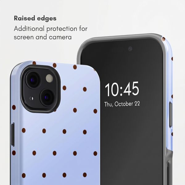 Selencia Vivid Back Cover with MagSafe Apple iPhone 13 - Happy Dots Digital Sky