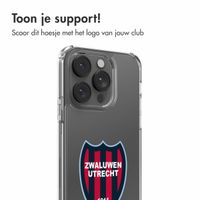 Clear Backcover Apple iPhone 14 Pro - Zwaluwen Utrecht '11