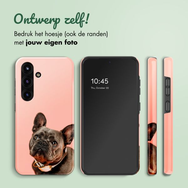 Ontwerp je eigen tough case Samsung Galaxy S25 - Wit